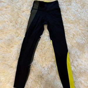 Athleta Asym Colorblock Tights